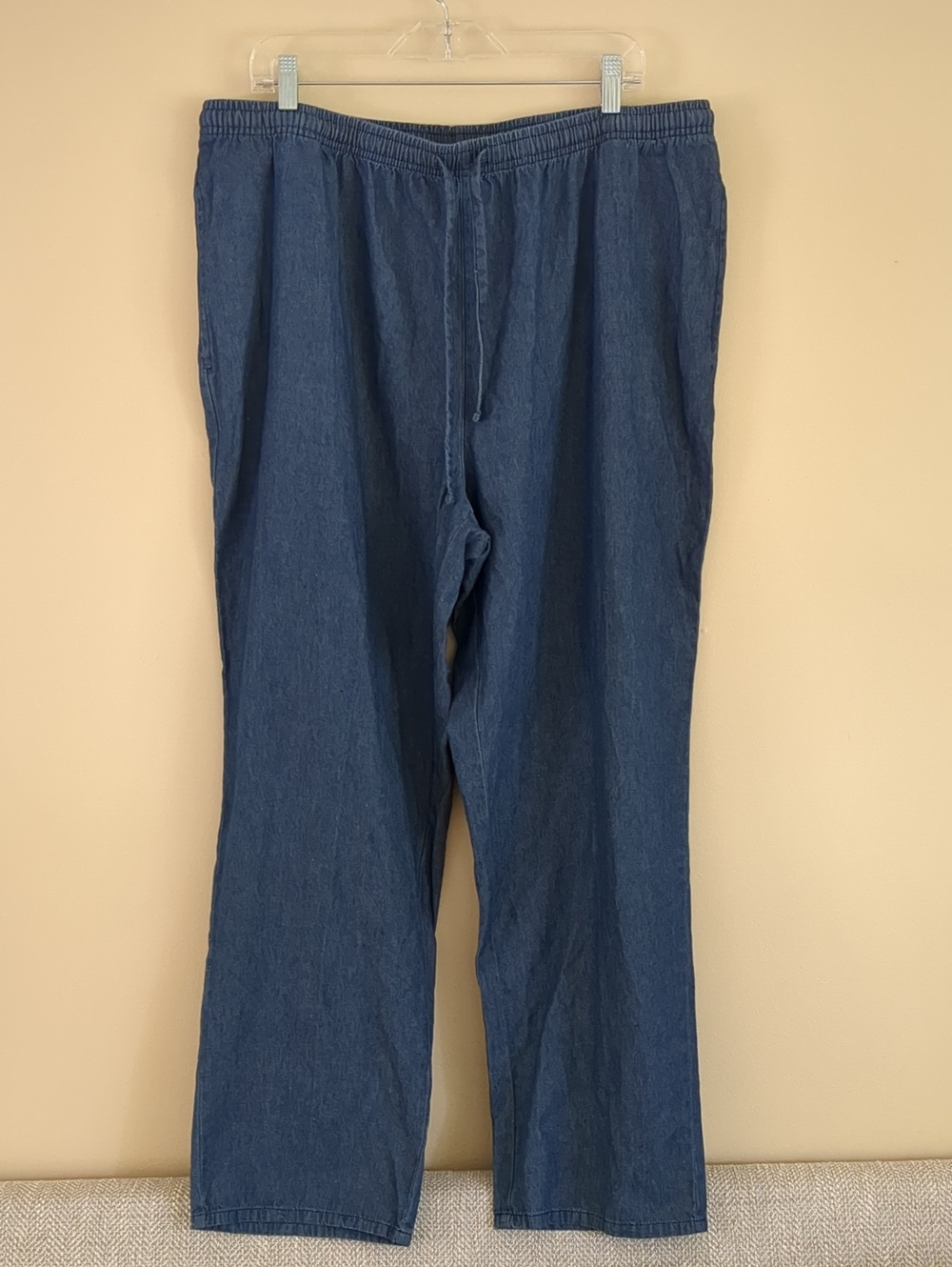 1X The Vermont Country Store Cotton Pull On Pants